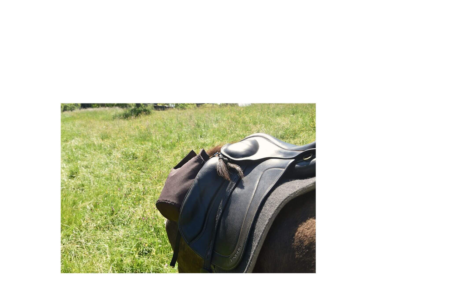 Huckepack Satteltasche englisch "Säggle" braun