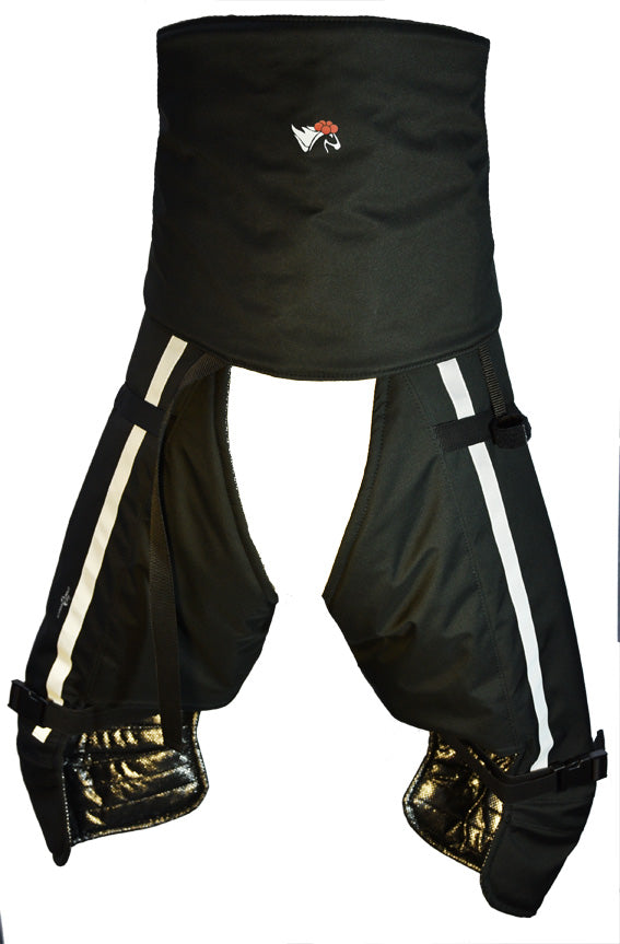 Winterchaps 3/4 lang mit Nierenwärmer "Waldstrampler