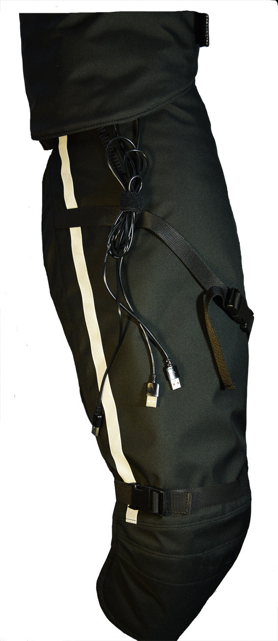 Winterchaps 3/4 lang mit Nierenwärmer "Waldstrampler