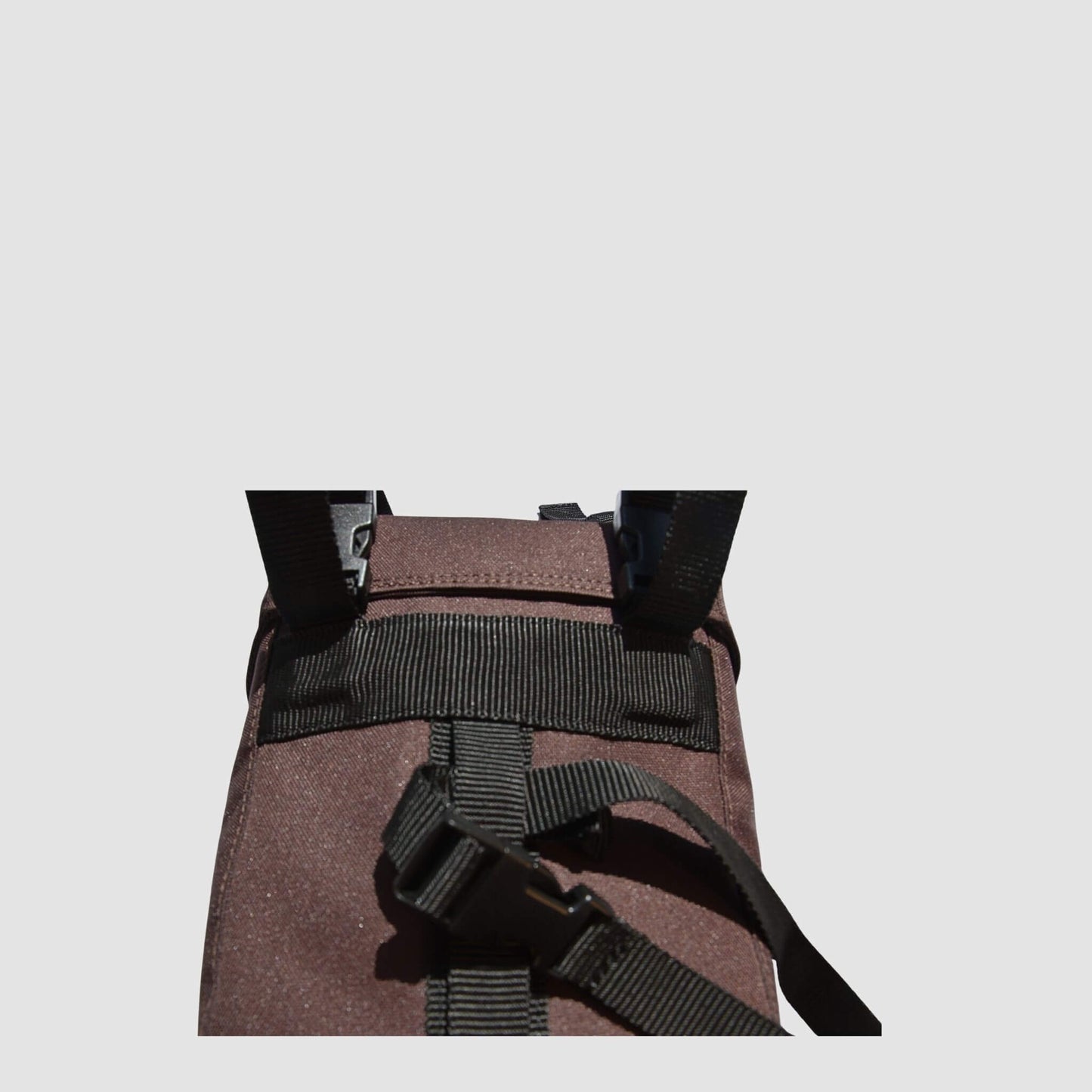 Huckepack " Sattelhorntaschen klein " braun und schwarz