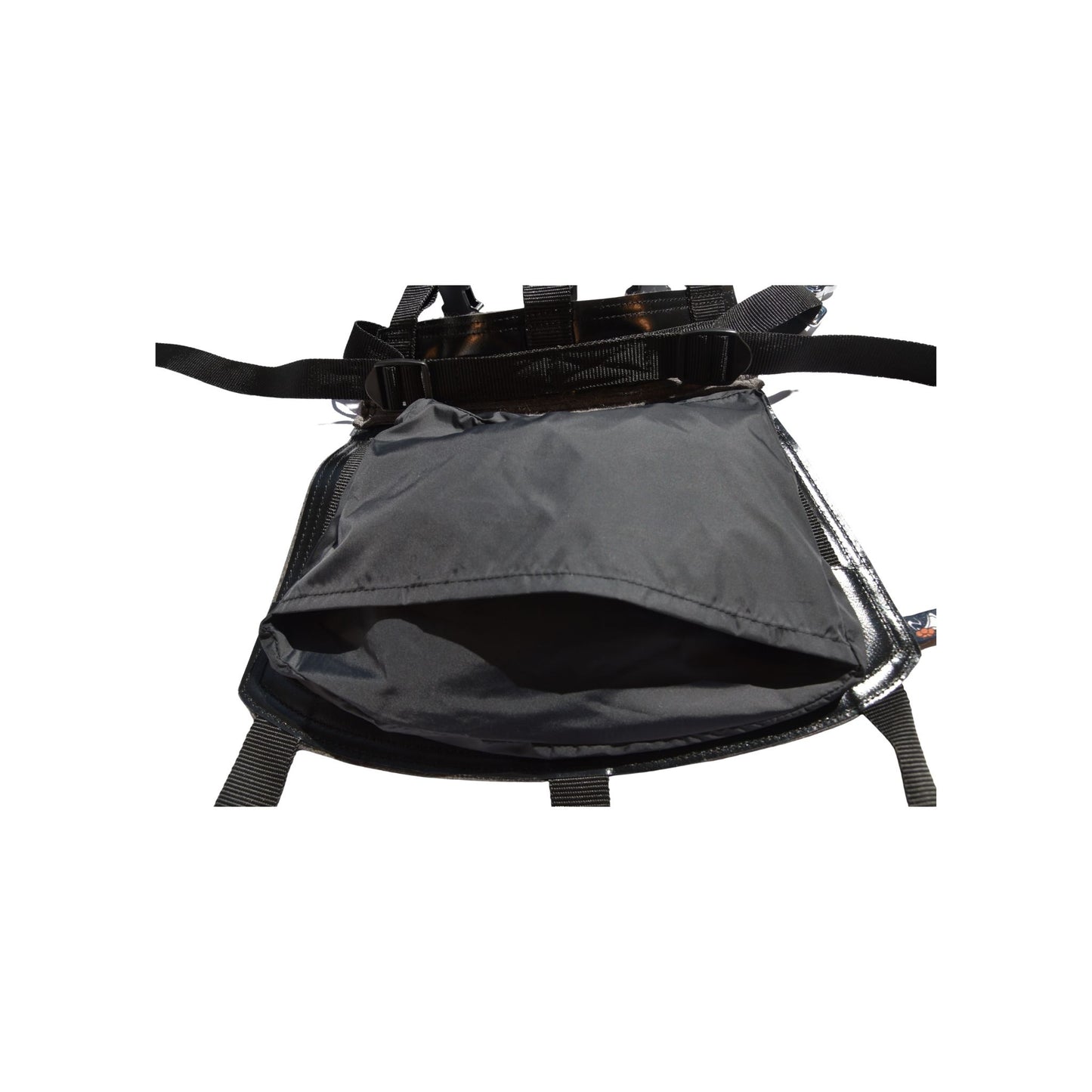 Huckepack "Bananentasche "Englisch und Westernsattel braun und schwarz