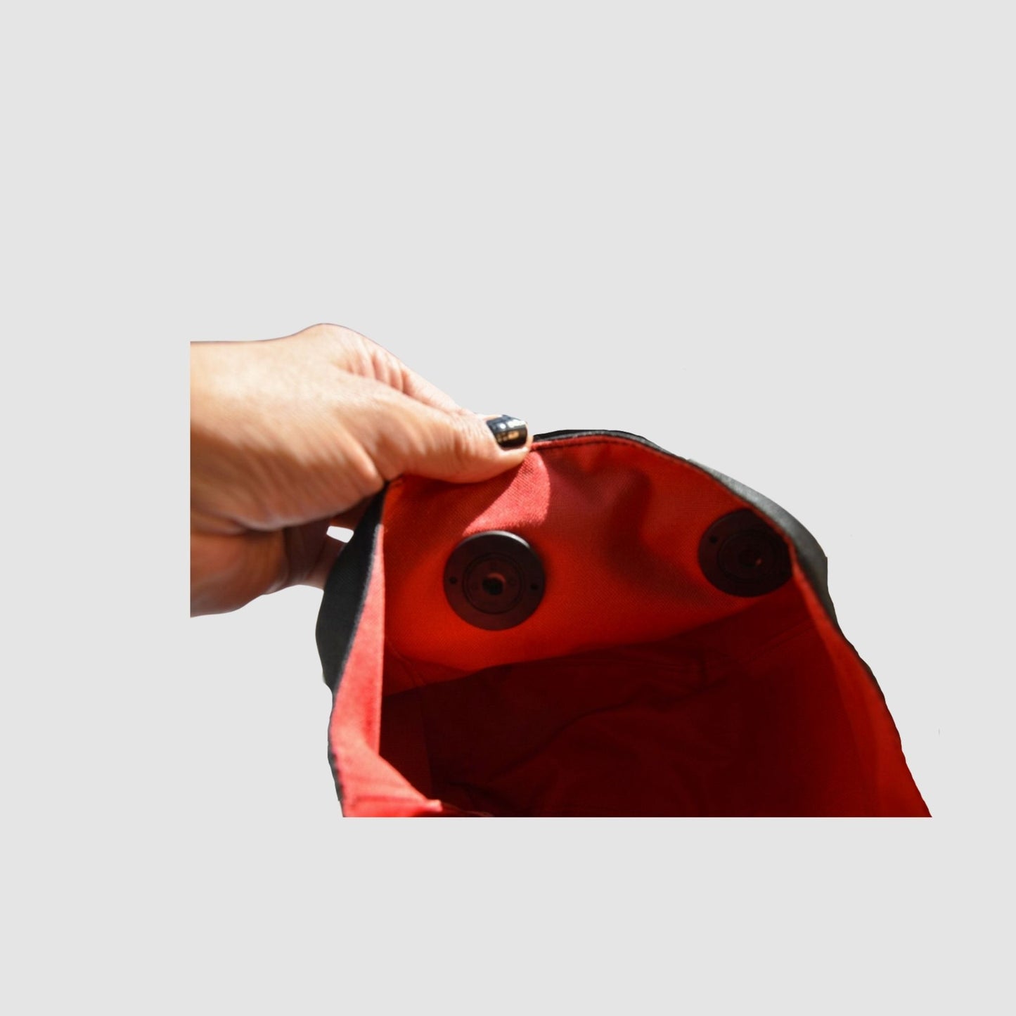 Huckepack " Sattelhorntaschen klein " braun und schwarz