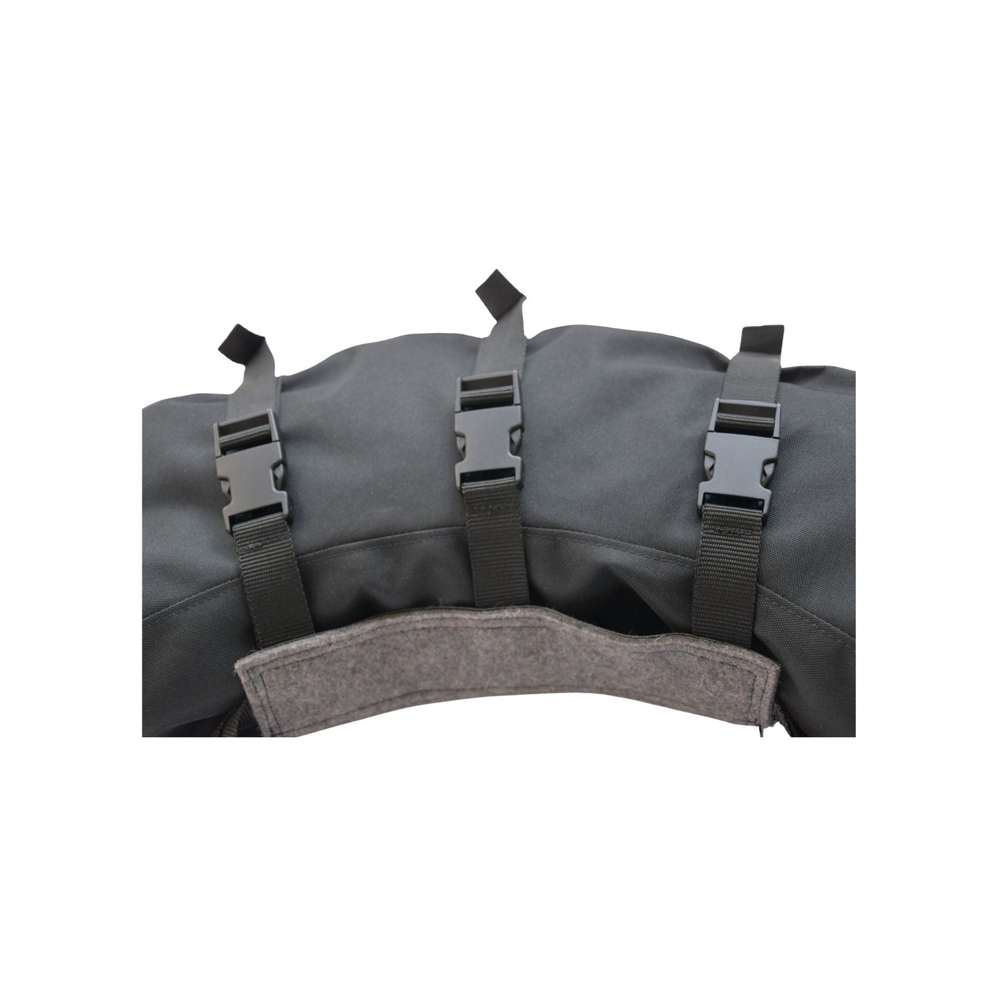 Huckepack "Bananentasche "Englisch und Westernsattel braun und schwarz