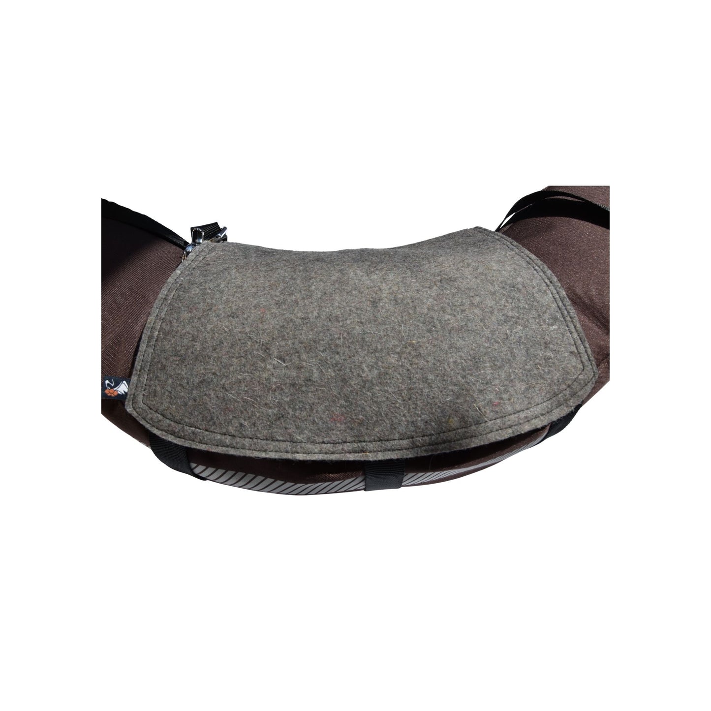 Huckepack "Bananentasche "Englisch und Westernsattel braun und schwarz