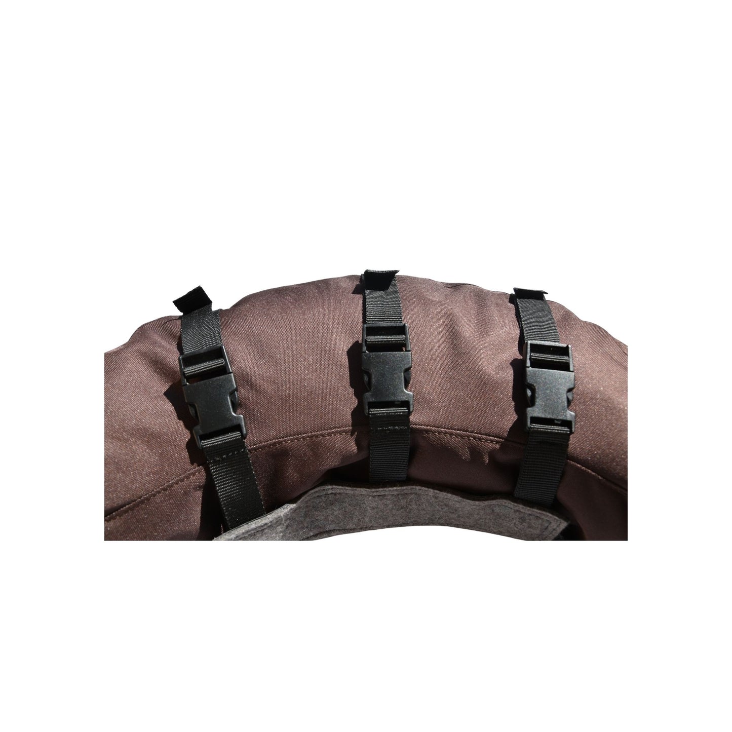 Huckepack "Bananentasche "Englisch und Westernsattel braun und schwarz