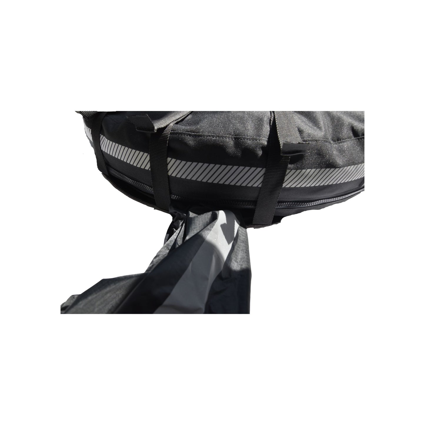 Huckepack "Bananentasche "Englisch und Westernsattel braun und schwarz