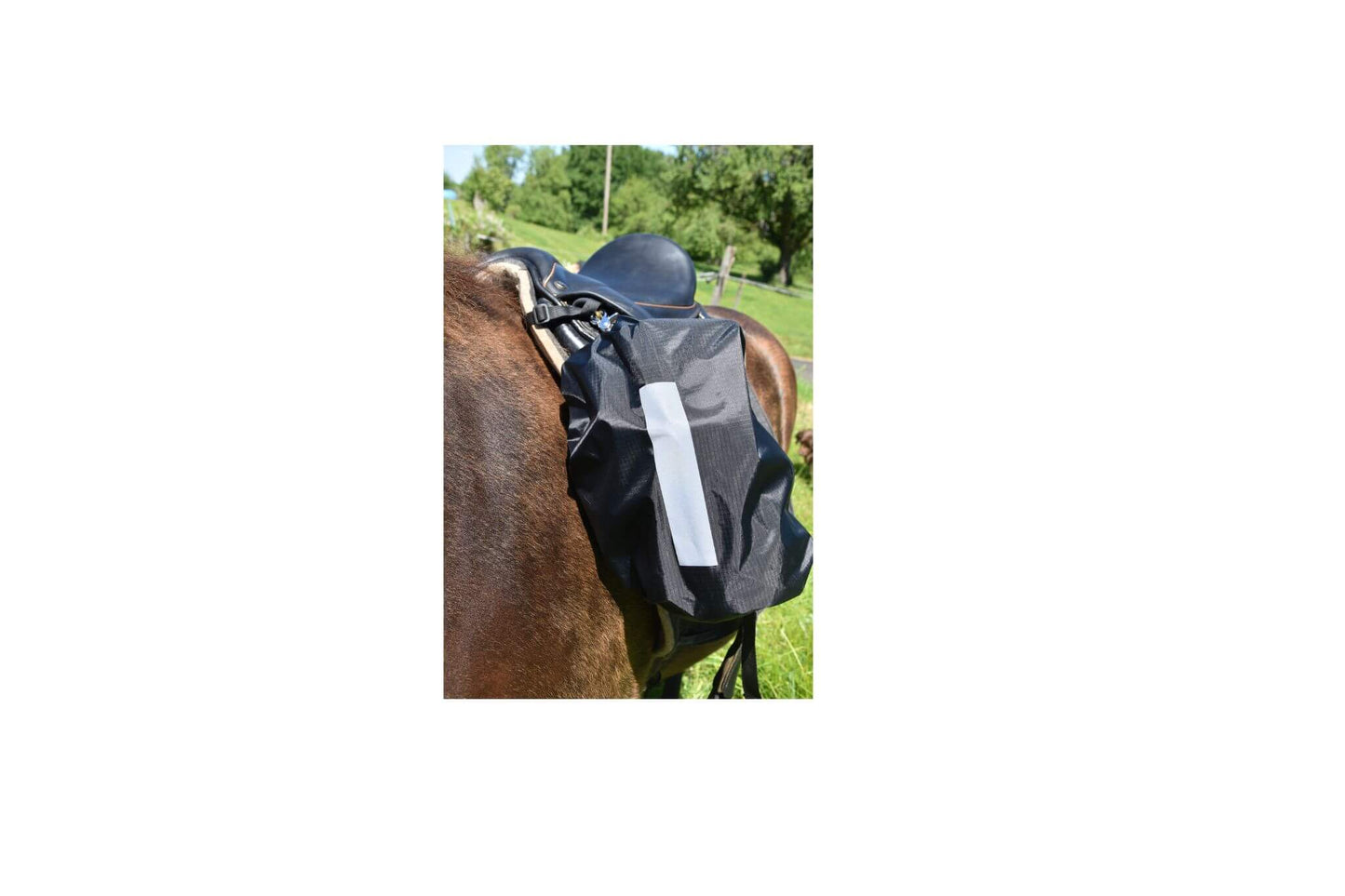 Huckepack Satteltasche englisch "Säggle" schwarz