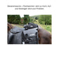 Huckepack "Bananentasche "Englisch und Westernsattel braun und schwarz