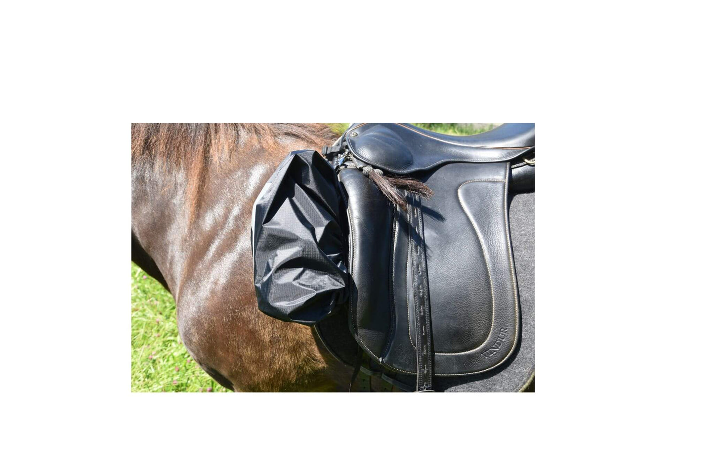Huckepack Satteltasche englisch "Säggle" schwarz
