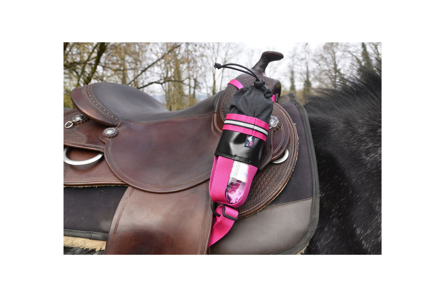 Flaschenhalter "Schluckspecht" Westernsattel
