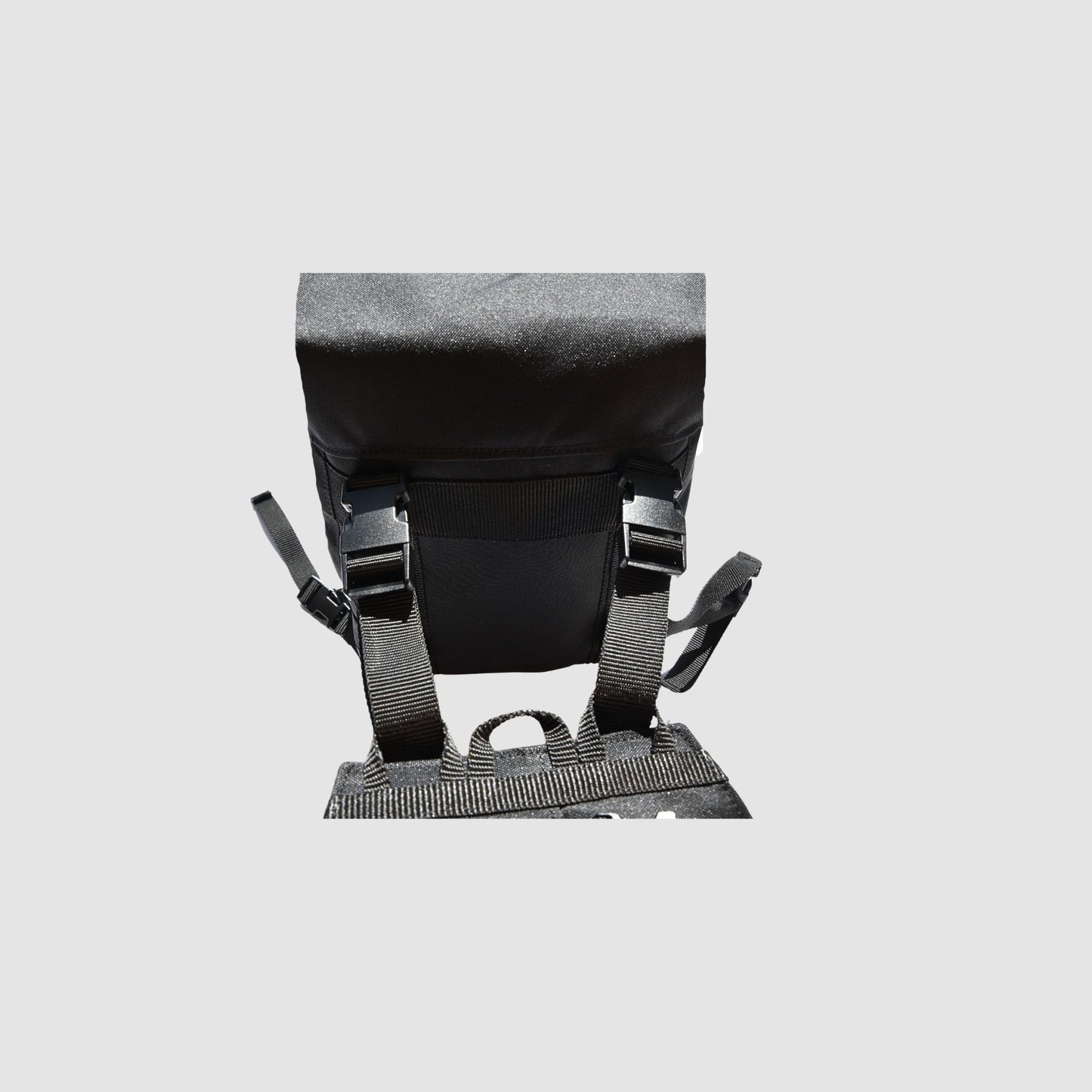 Huckepack " Sattelhorntaschen groß" braun und schwarz