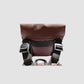 Huckepack " Sattelhorntaschen groß" braun und schwarz
