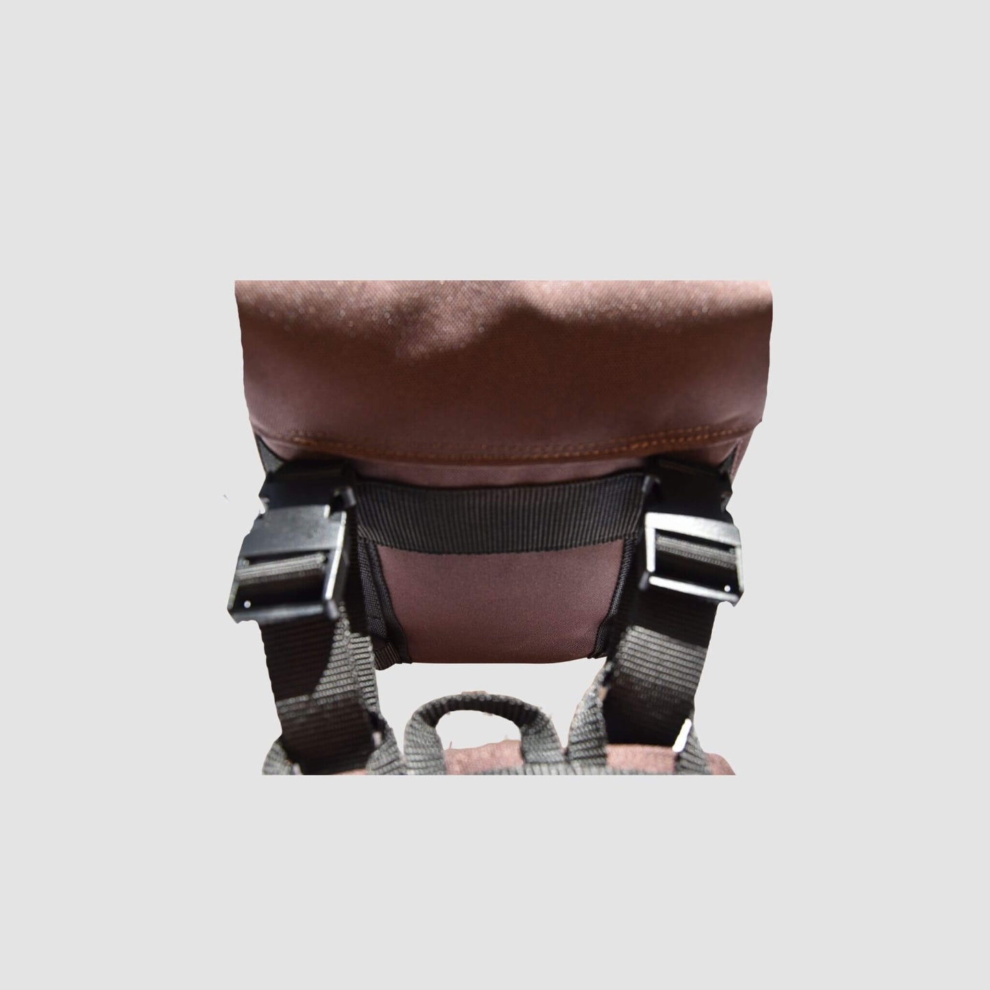 Huckepack " Sattelhorntaschen groß" braun und schwarz