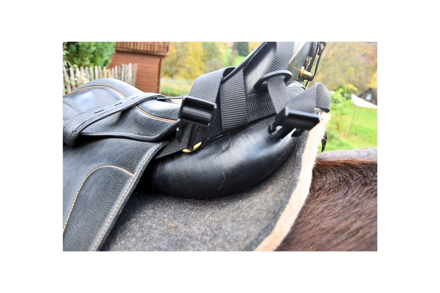 Huckepack - Adapter für Packtasche Englischsattel