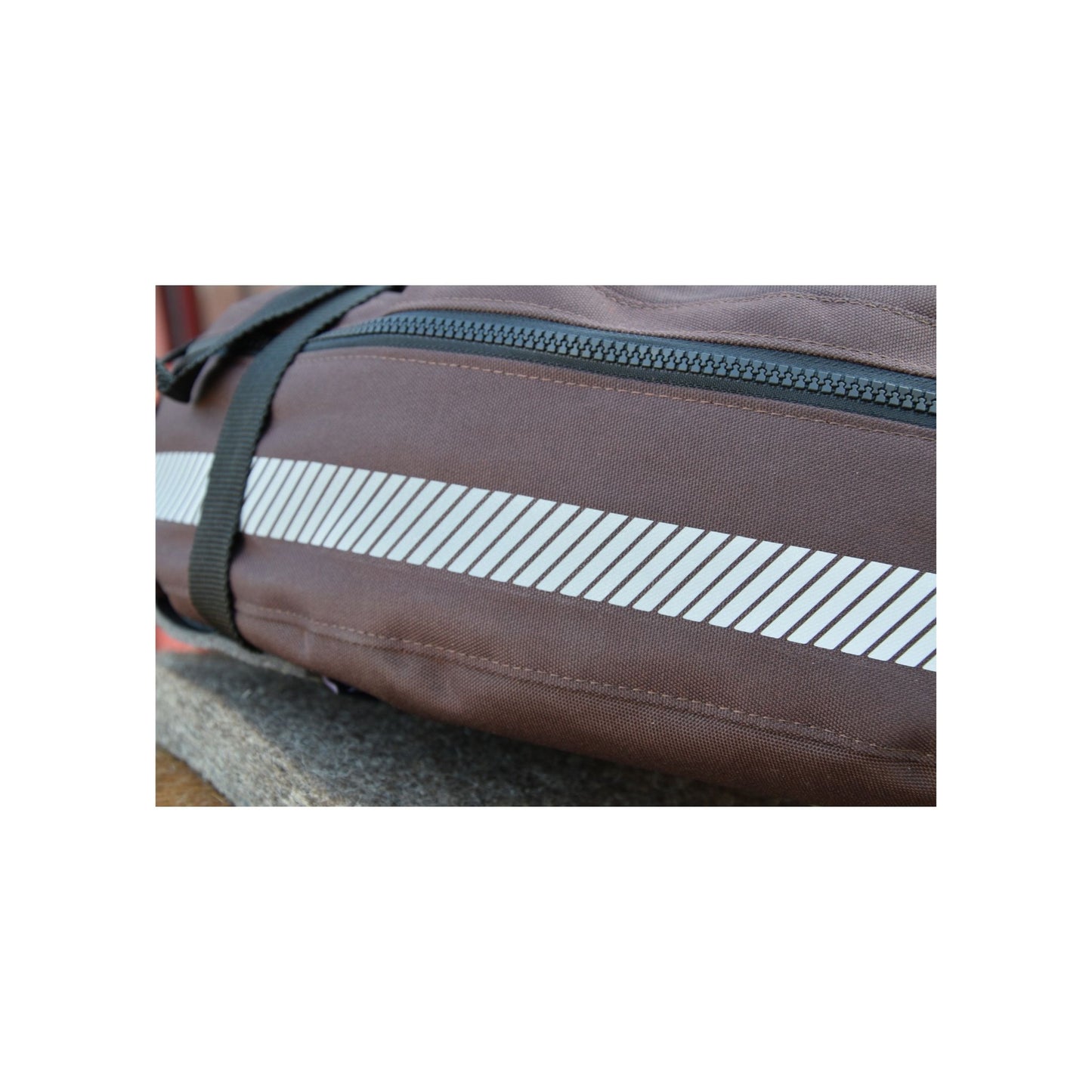 Huckepack "Bananentasche "Englisch und Westernsattel braun und schwarz