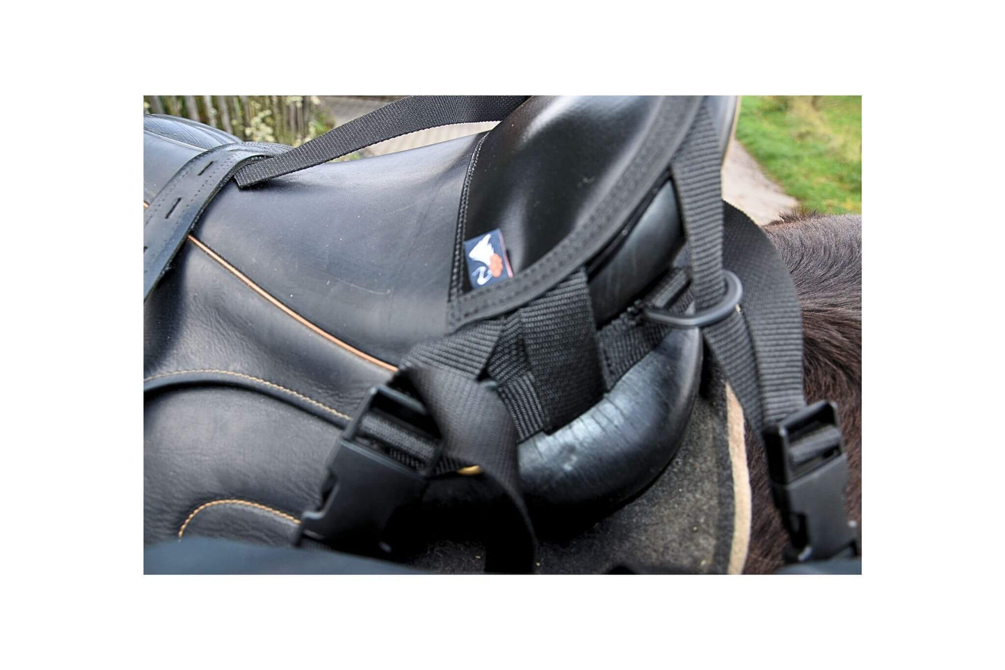 Huckepack - Adapter für Packtasche Englischsattel