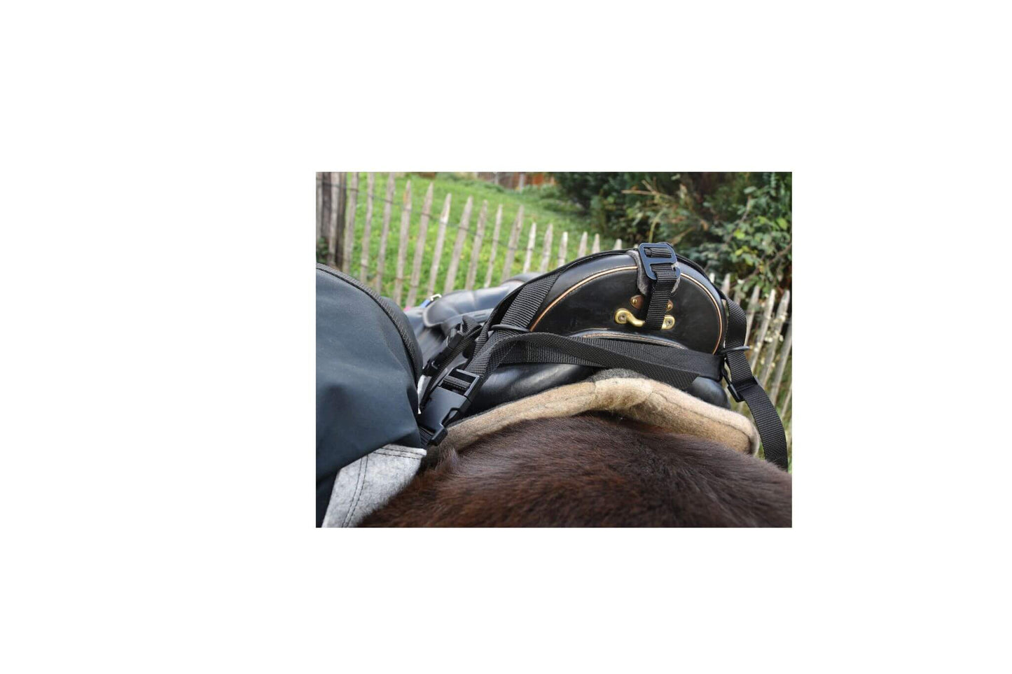Huckepack - Adapter für Packtasche Englischsattel
