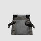 Huckepack " Sattelhorntaschen groß" braun und schwarz