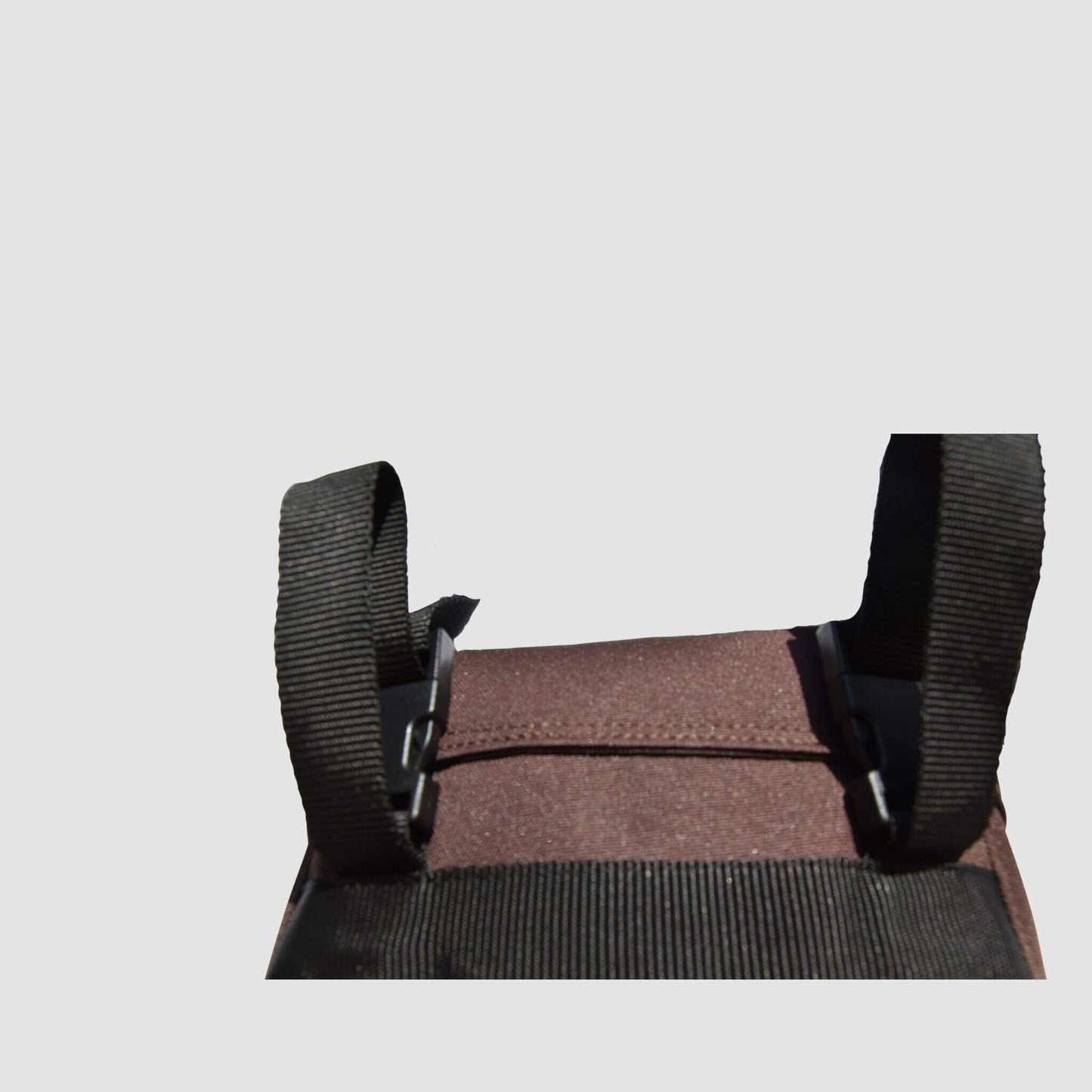 Huckepack " Sattelhorntaschen groß" braun und schwarz