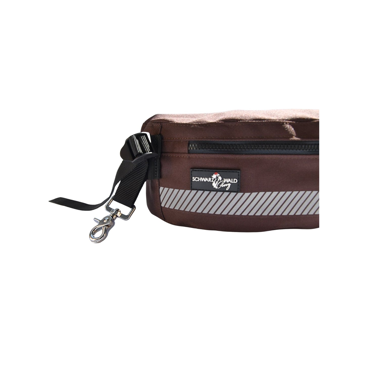 Huckepack "Bananentasche "Englisch und Westernsattel braun und schwarz