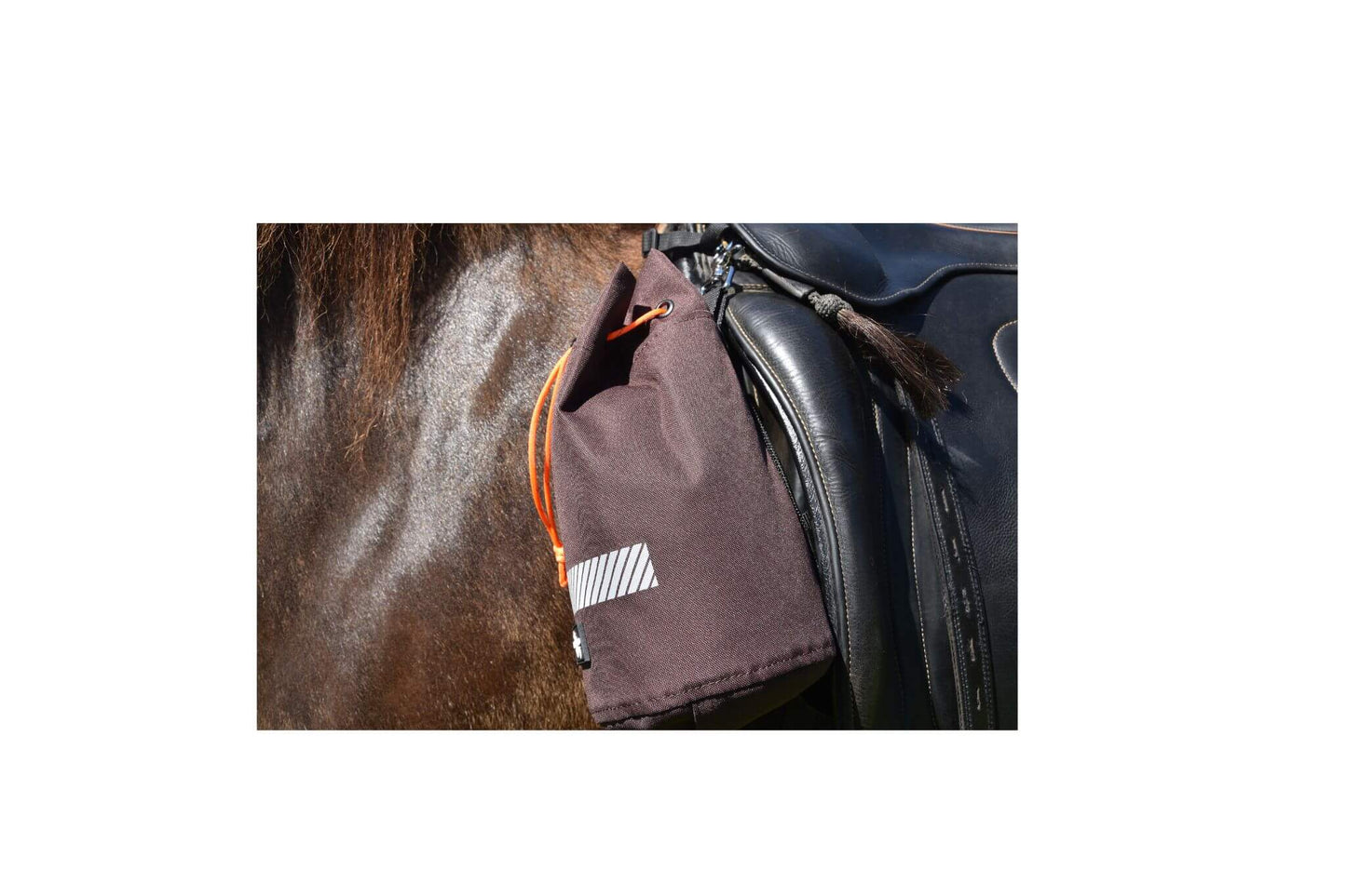 Huckepack Satteltasche englisch "Säggle" braun