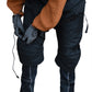 Winterchaps 3/4 lang mit Nierenwärmer "Waldstrampler