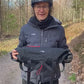 Satteltasche " Huckepack vorne oben "