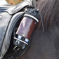 Flaschenhalter "Schluckspecht gross" Englisch und Westernsattel