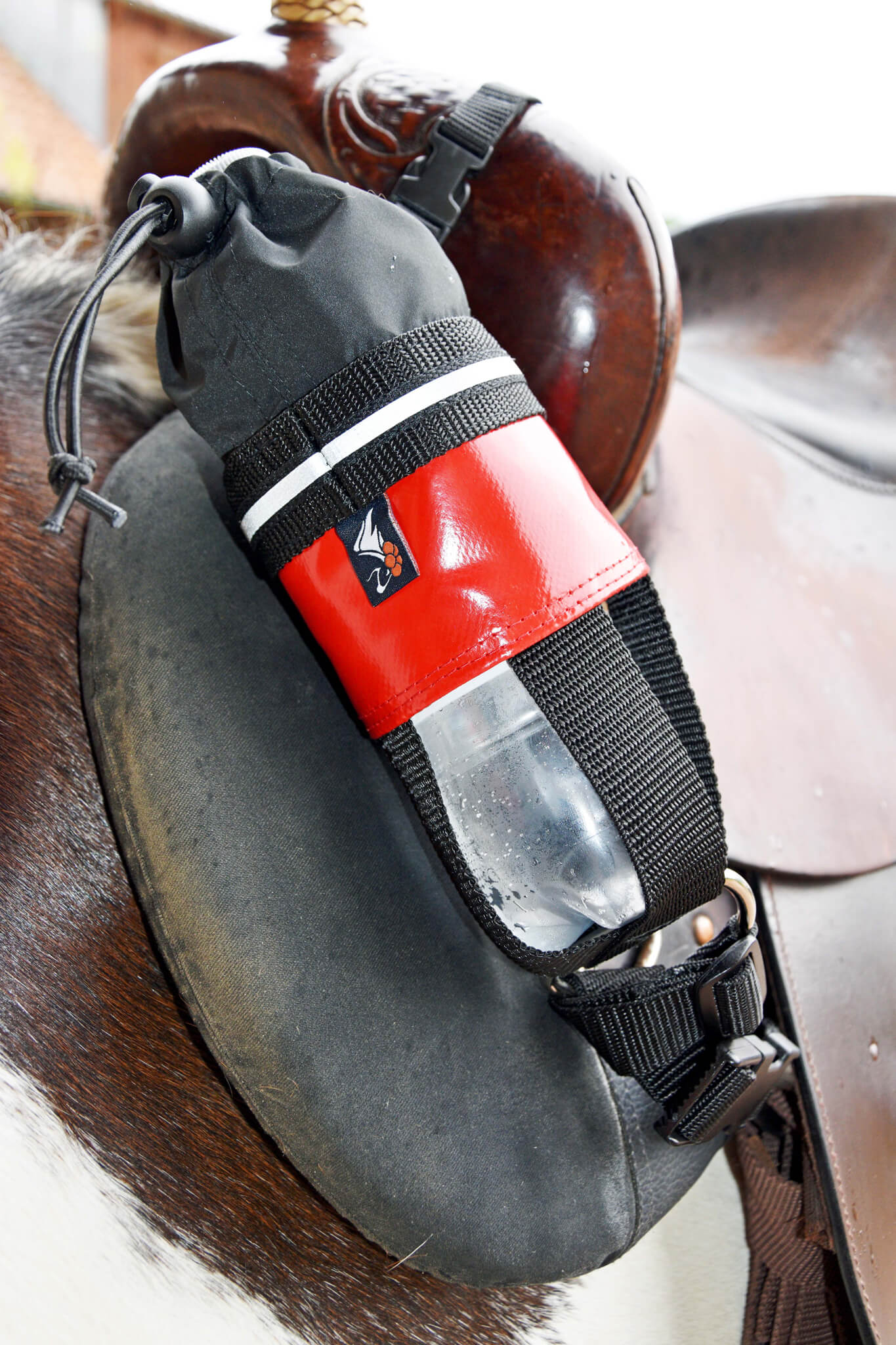 Flaschenhalter "Schluckspecht" Westernsattel